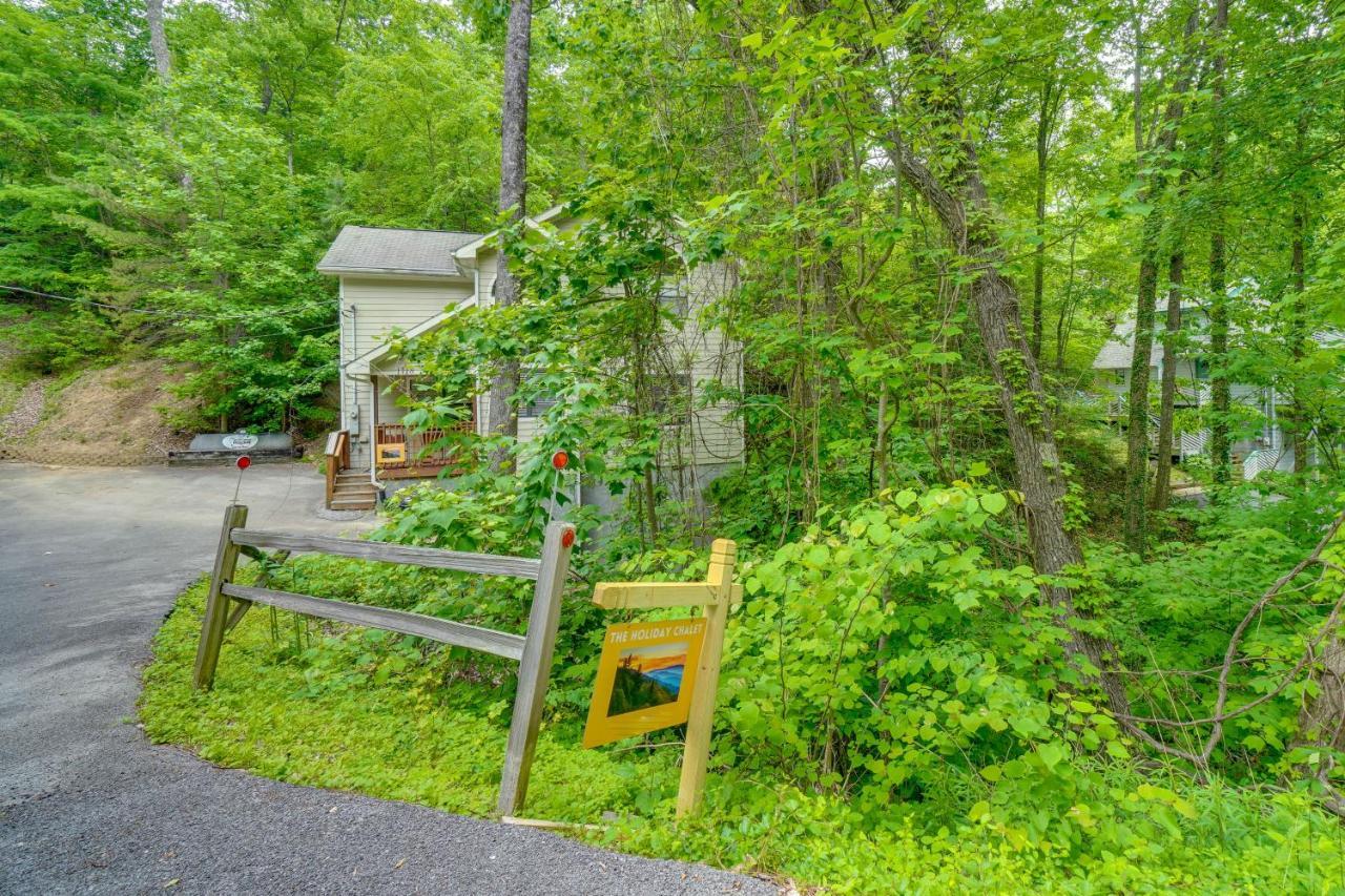 Gatlinburg Vacation Rental Balcony With Hot Tub! Exteriér fotografie