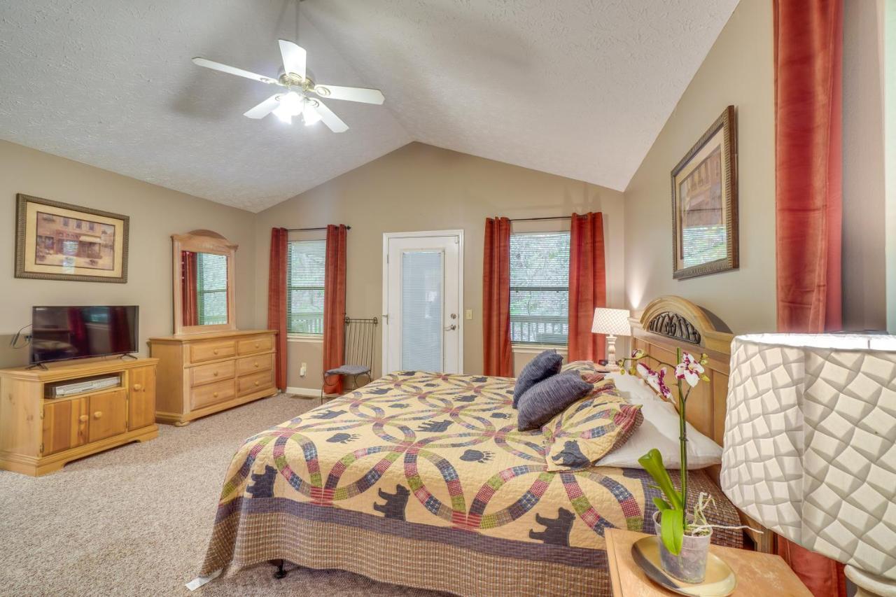Gatlinburg Vacation Rental Balcony With Hot Tub! Exteriér fotografie